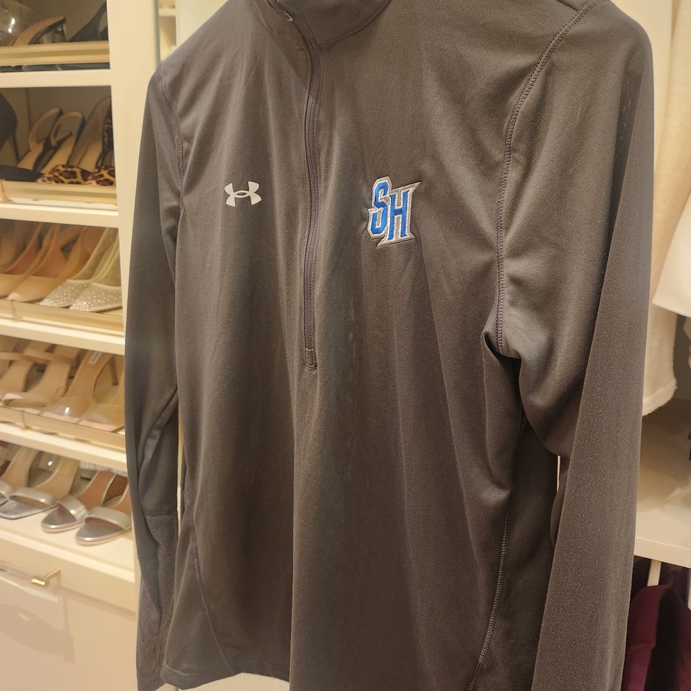 Seton Hall Under Armour Men's Gray Jacket
